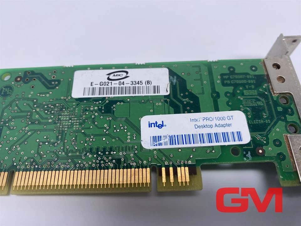 Intel Desktop Adapter PRO/1000 GT Ethernet-Adapter E-G021-04-3345 C80242-001 - Bild 3 von 4
