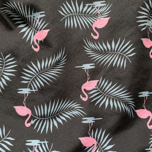 Hanalei Bay Men's Black Gray Pink Flamingo Swim Trunk Board Shorts Size XL (18) - Picture 9 of 12