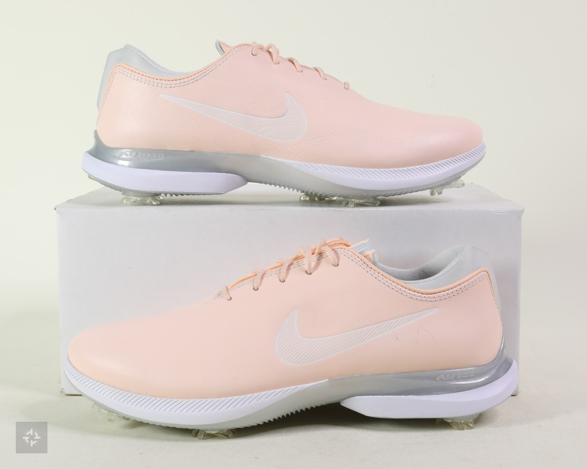 Nike Air Zoom Victory Tour 2 Pink White Golf Shoes Men's Nike Air Zoom Victory Tour 2 Pink White Golf Shoes Men's