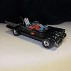 Vintage Corgi Toys 267 Batmobile Whizzwheels Diecast Car 1966 NPP GT Britain VG