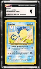 2001 Pokemon Neo Revelation #49/64 Qwilfish CGC 9
