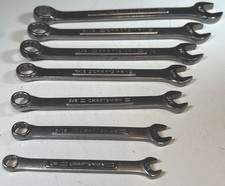 Craftsman 7pc Set USA VA 12 Pt Open Head 1/4, 5/16, 3/8, 7/16, 1/2, 9/16, 5/8