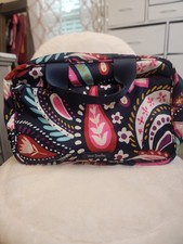 vera bradley small travel organizer bag