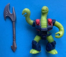 BATTLE BEASTS HASBRO TRIPLE THREAT SNAKE #06 COMPLETE RUB WORKS
