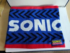 sonic the hedgehog snood/scarf fleece lined in good condition