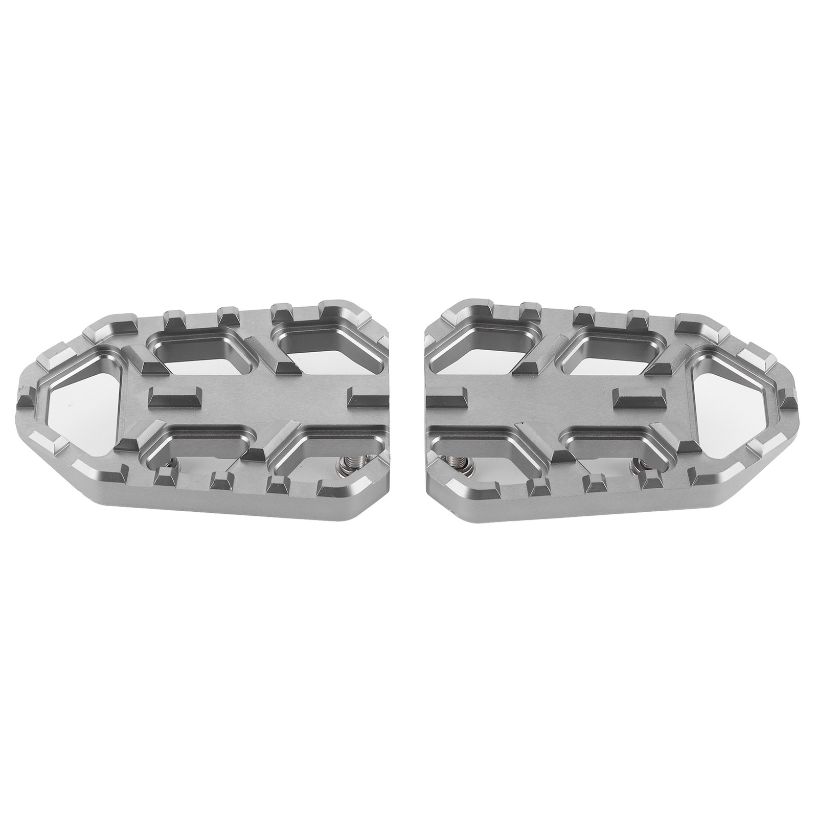 ⁺Titanium Motorcycle Wide Footrest CNC Aluminum Alloy Pedals For DL650