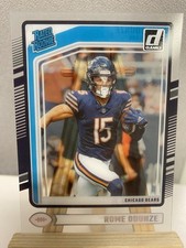 2024 Clearly Donruss Football #60 Rome Odunze Rated Rookie Bears