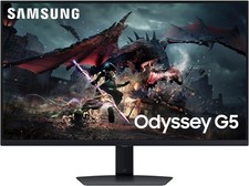 Samsung 32" Odyssey G50D QHD Fast IPS 180Hz 1ms DisplayHDR G-Sync Gaming Monitor