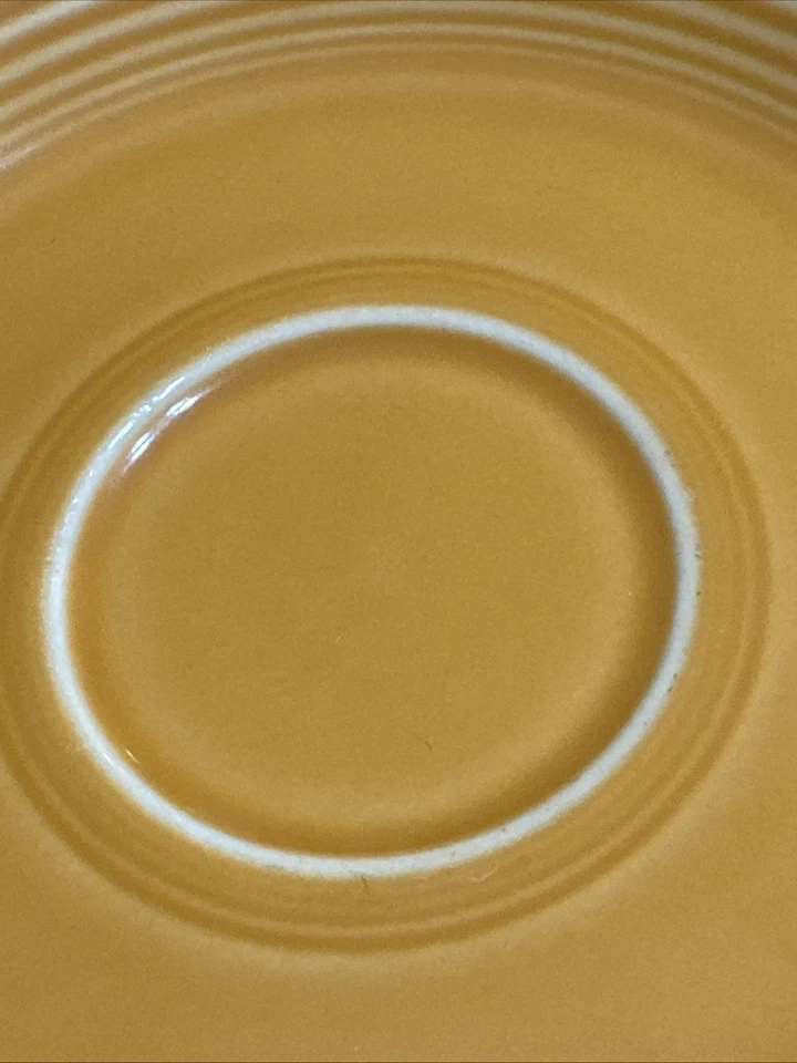 FIESTA Tangerine Orange 6”Saucer Cup Plate - Image 4 of 4