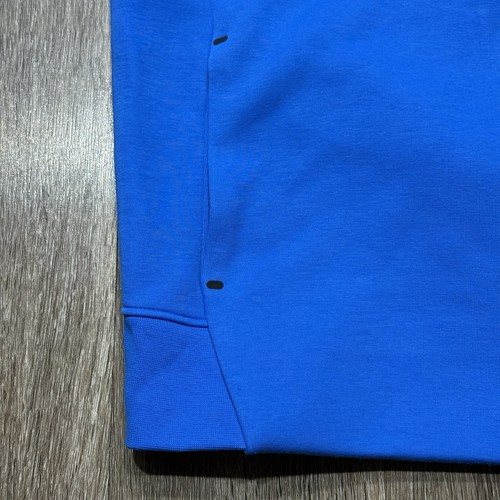Nike Air Sportswear Tech Fleece BlueKnit Pullover Felpa con Cappuccio Uomo Taglia Small Alta - Foto 3 di 6