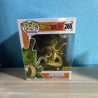 Funko Pop! Animation Shenron #265 Dragon Ball Z Gold Hot Topic Exclusive Figure