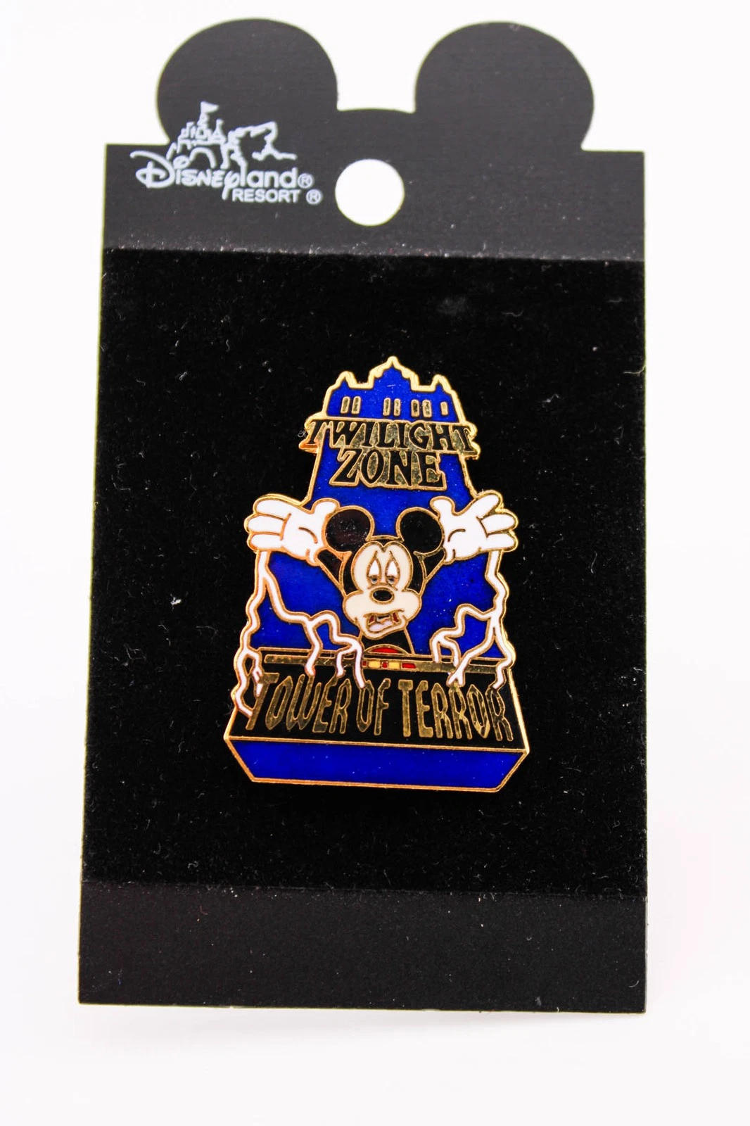 DISNEYLAND TWILIGHT ZONE TOWER OF TERROR MICKEY MOUSE PIN