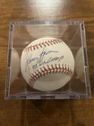 Larry Anderson Signed OMLB Baseball inscribed "93 NL Champs" JSA COA