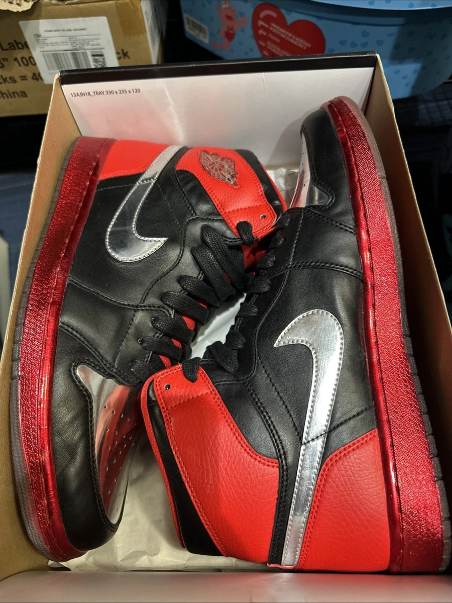 靴 Air Jordan 1 Retro High OG  2017 Jordan 1 Retro High OG Legends of the Summer - Red Sparkle 2017