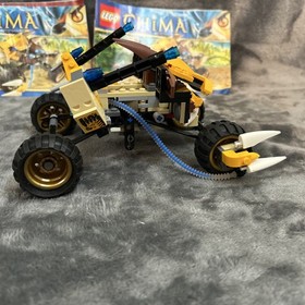 LEGO LEGENDS OF CHIMA Lennox Lion Attack (70002) W Minifigs 99% Complete Manuals