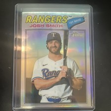 Topps 2026 Heritage Josh Smith Texas Rangers Baseball Card #301
