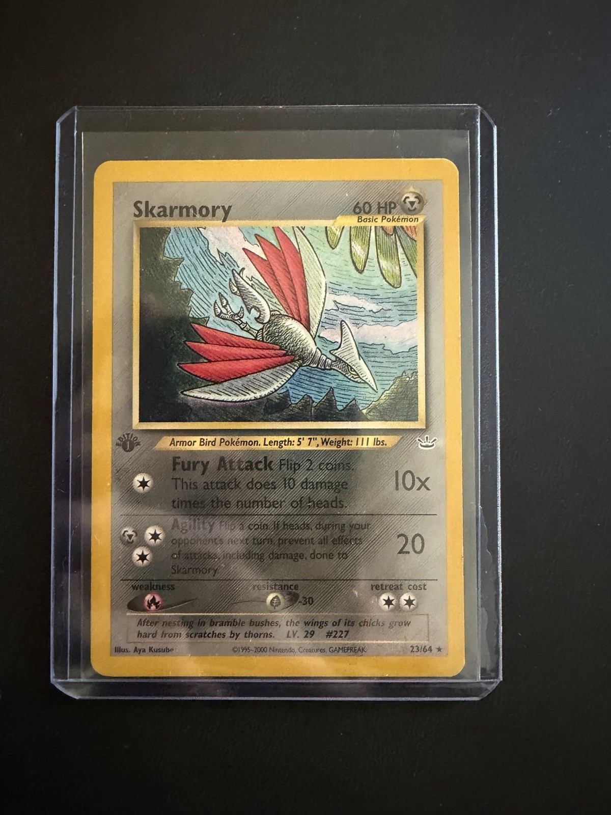 Skarmory 1st Edition Neo Revelation 23/64