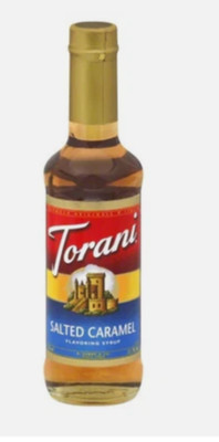3/27 Torani Salted Caramel Syrup 12.7 ounce (Case of 4)