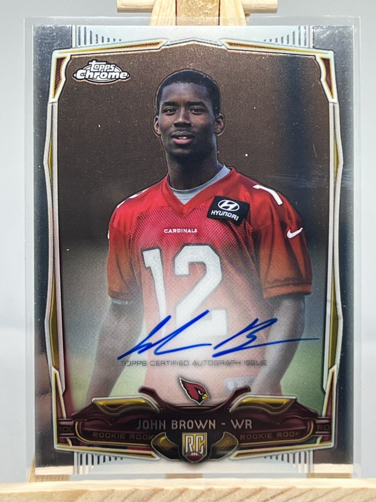 2014 Topps Chrome - John Brown #226 Rookie Autographs (AU, RC)