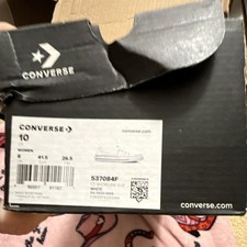 Converse Chuck Taylor All Star Shoreline Ox Low Top White Canvas Women 537084F