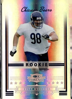 2006 Donruss Threads Dusty Dvoracek Rookie /250