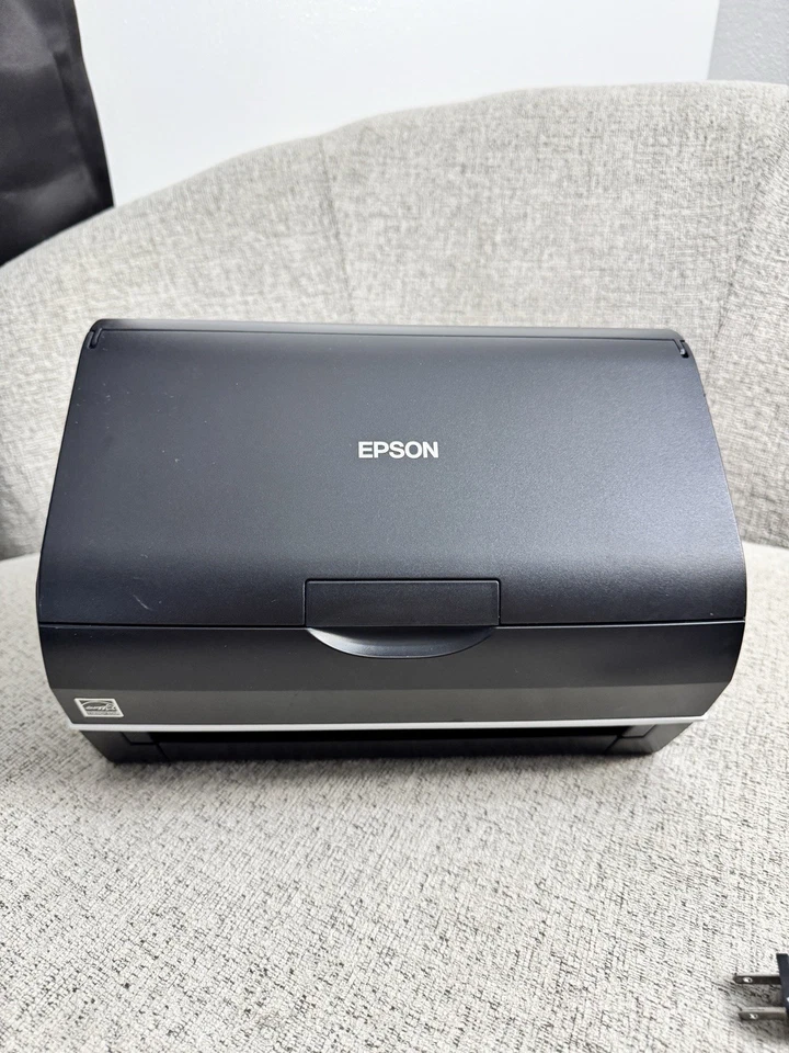 Epson WorkForce Pro Duplex GT-S80 Document Scanner w/ AC Adapter - WORKS! - Image 3 of 4