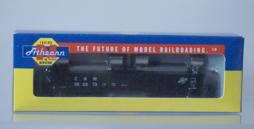 Nuevo de Lote Antiguo Athearn CHICAGO & NORTH WESTERN 350373 Escala N 52' Góndola Coche con Carga -11465 | Zustand: New