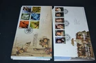 GB first day covers 2009 period x 21 all with special cancel & typed address
