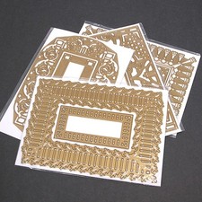 Anna Griffin BERIBBONED FRAME Dies Emboss Set AG-1022H