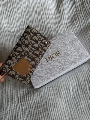 Christian Dior Trotter Geldbörse Portmonee Vintage Retro 80s