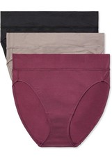Warner's Blissful Benefits Hi-Cut Panties 3-pack Size M   Without Tags