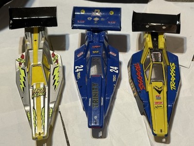 TRAXXAS BANDIT VINTAGE 3 BODIES ESC REMOTE RECIEVER CRYSTALS RESISTORS MOTOR
