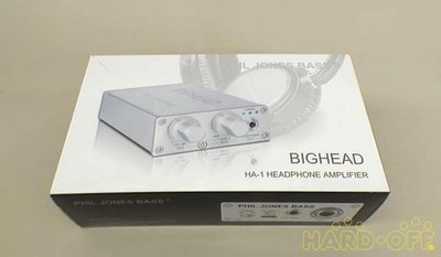 Phil Jones Bass BIGHEAD HA-2 Pro Headphone Amp Rechargeable Used Japan