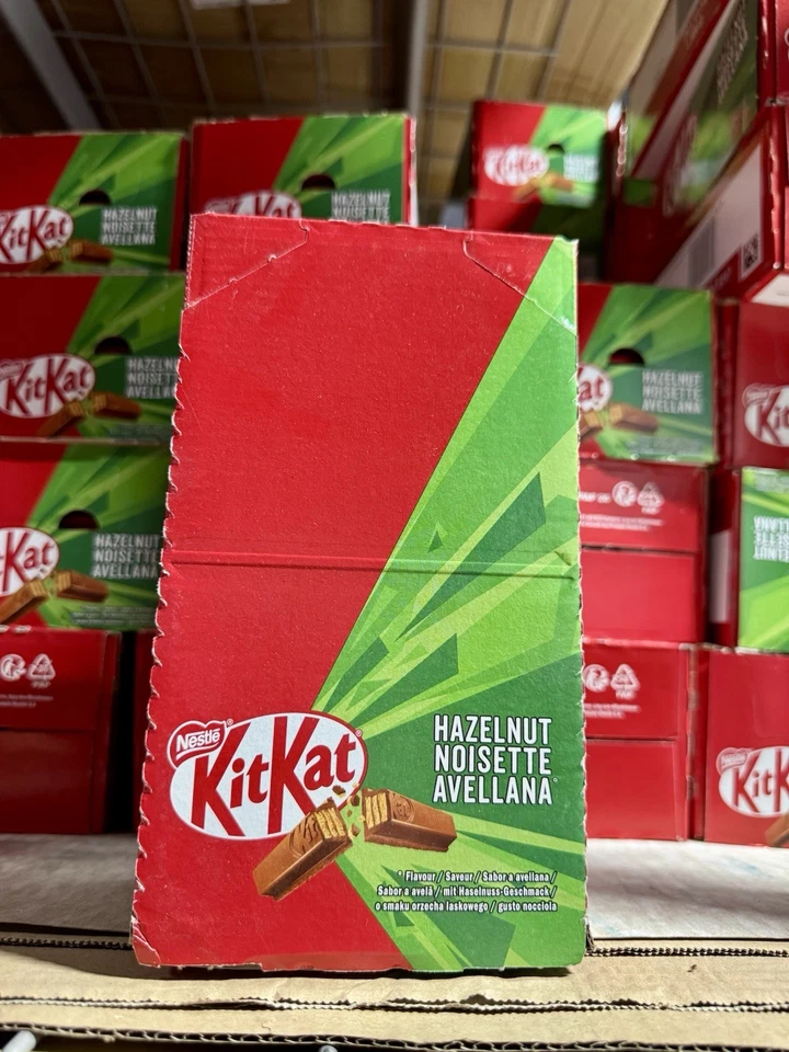Kit Kat Hazelnut Chocolate Bars – 24 x 42g – Imported Nestlé EU Edition - Image 2 of 3