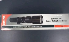 Opteka 500mm f8 Super Telephoto Lens