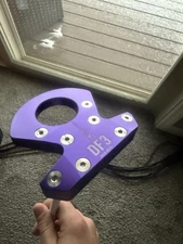 L.A.B. Golf DF3 Putter 35" 69* Custom Purple/Plum Head  White Accra Graphite
