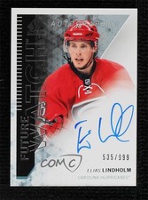 2013-14 SP Authentic Future Watch 535/999 Elias Lindholm #282 Auto 0c3