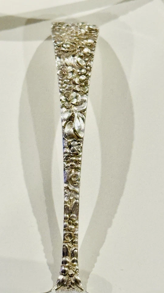 Vintage/Antique Sterling Silver Stieff Rose Gravy Ladles x2 4.5” (2.2oz/64g) - Image 4 of 4