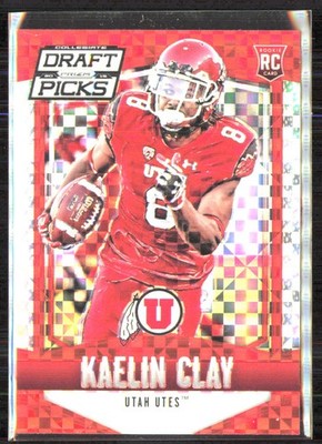 2015 Panini Prizm Collegiate Draft Picks Kaelin Clay Prizms Red Power Utah Utes