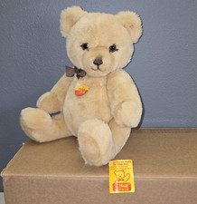 Steiff "Petsy" Teddy Bear Plush Soft Toy w Tags Blonde 0233/35 Jointed