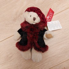 Natasha Russ Berrie Victorian Style Bear  7" Tall