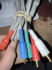 Nintendo Wii Component HD Video Cable RVL-011 Official OEM Authentic