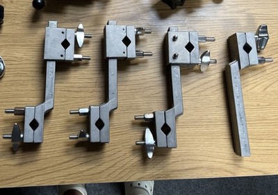 3er Set Basix Gewa Multiclamp / Parallel-Klammer + Bonusteil für Drum-Rack