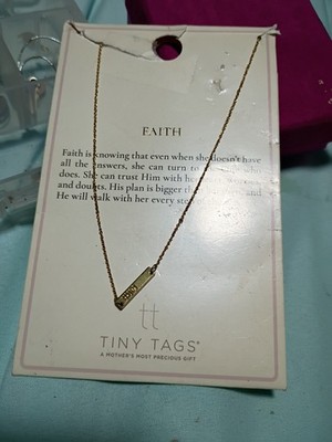 tiny tags a mother's most precious gift ''Faith''