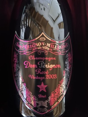 Dom Perignon Limited Edition Jeff Koons Rose Vintage 2003 