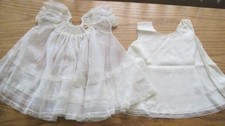 Vintage Baby Christening Dress Gown  Slip JoLene Jo Lene Original No Size Tag