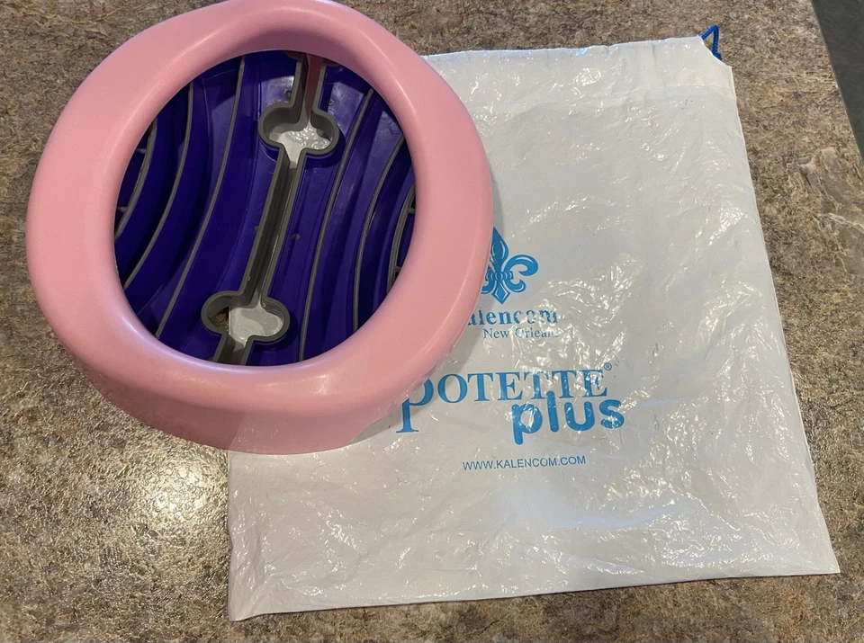 Asiento entrenador de viaje Potette Plus 2 en 1 rosa Foto 4 de 4