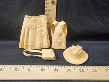 Marx Toys Jane West Cow Girl Toy Accessories Clothing Set 2 Used Great Shape