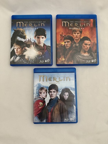 The Adventures Of Merlin: Complete Seasons 1-5 Blu-Ray DVD (2012)