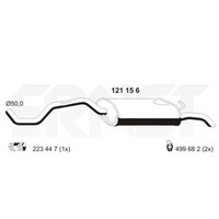 Ernst EndschalldäMpfer SchalldäMpfer FüR VW Polo Classic 75 1.6 100 1.4 16V